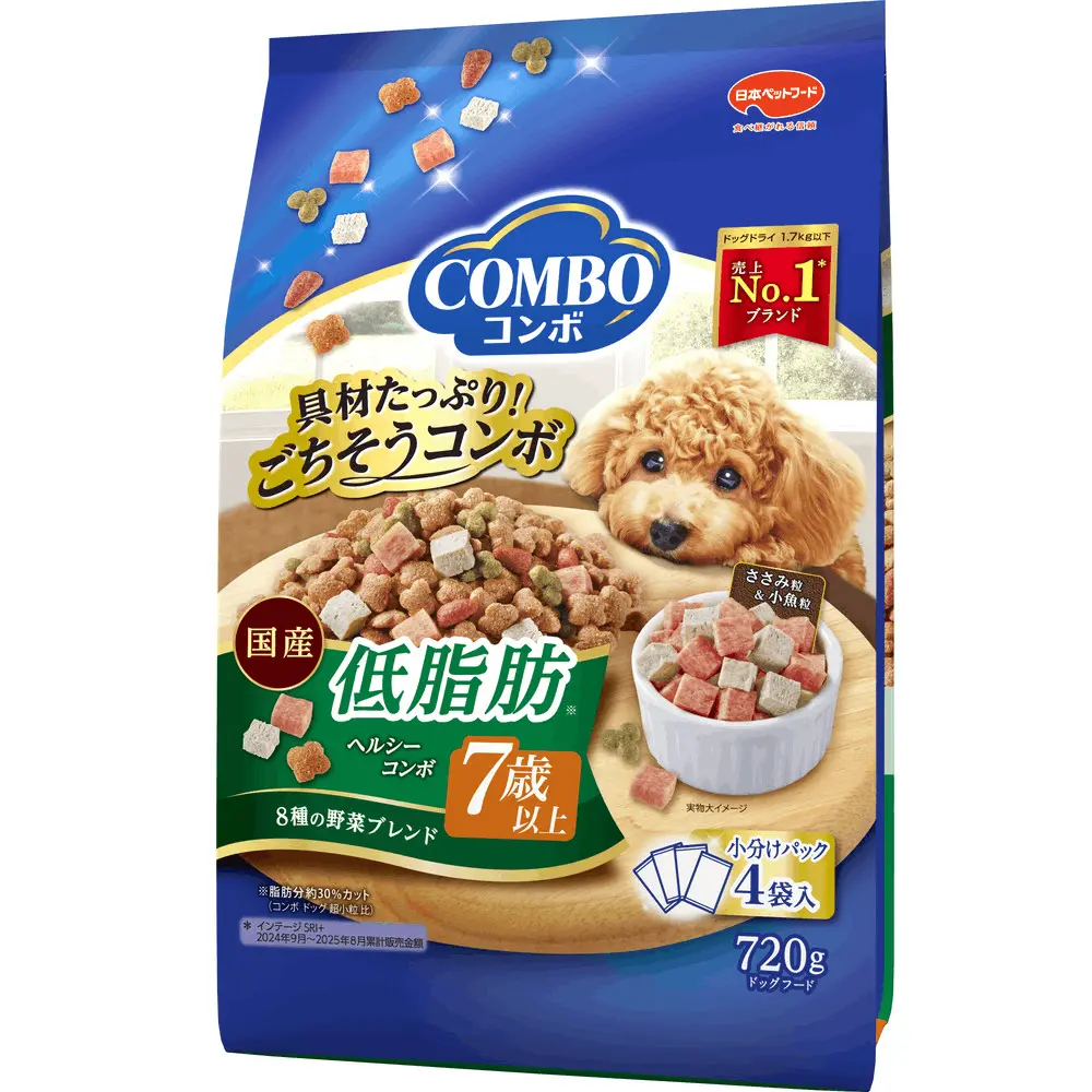 コンボ ドッグ 低脂肪 ７歳以上（日本ペットフード）_商品画像